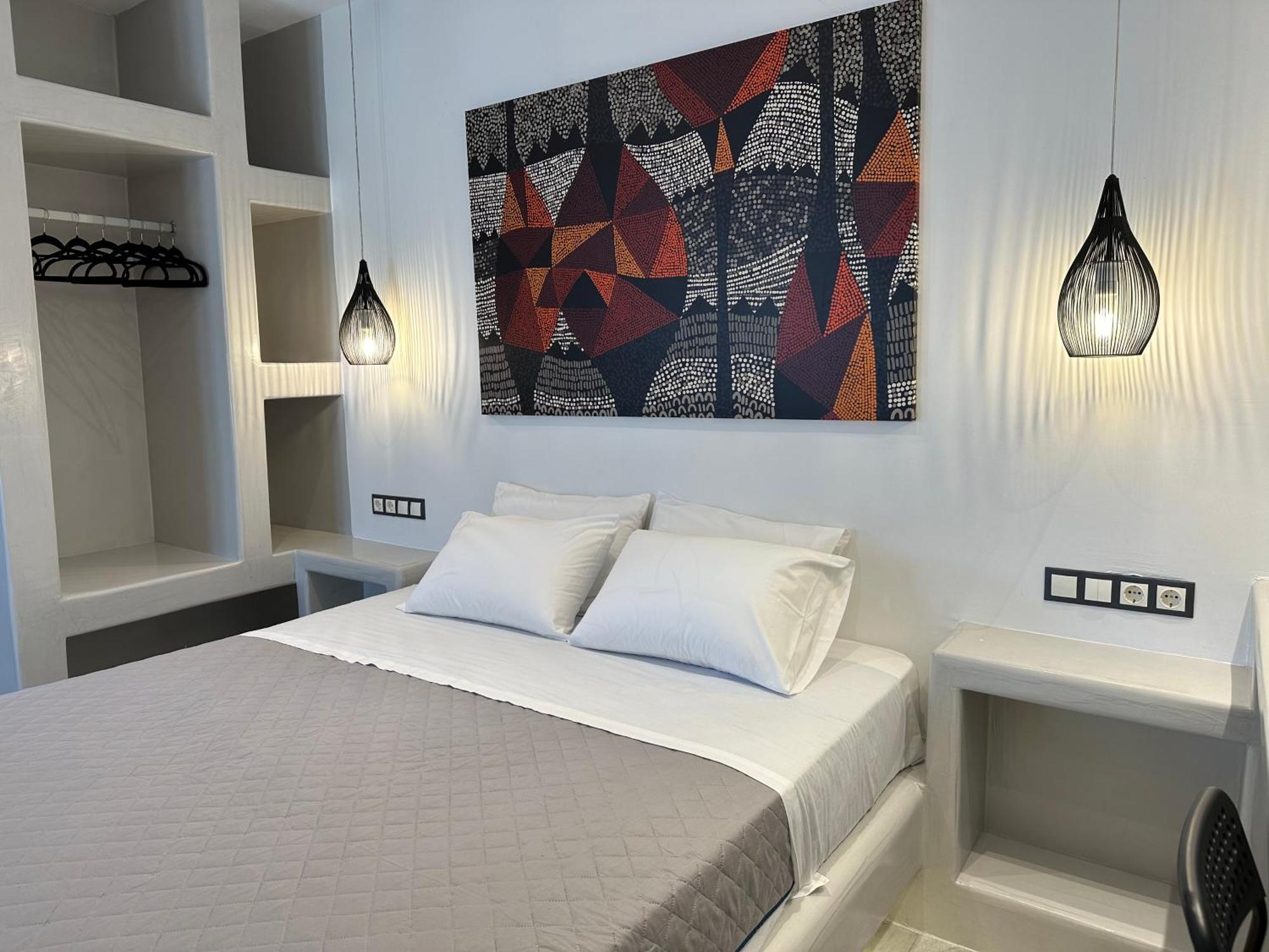 Aphrodite Hotel & Apartments Chora de Ios Exterior foto