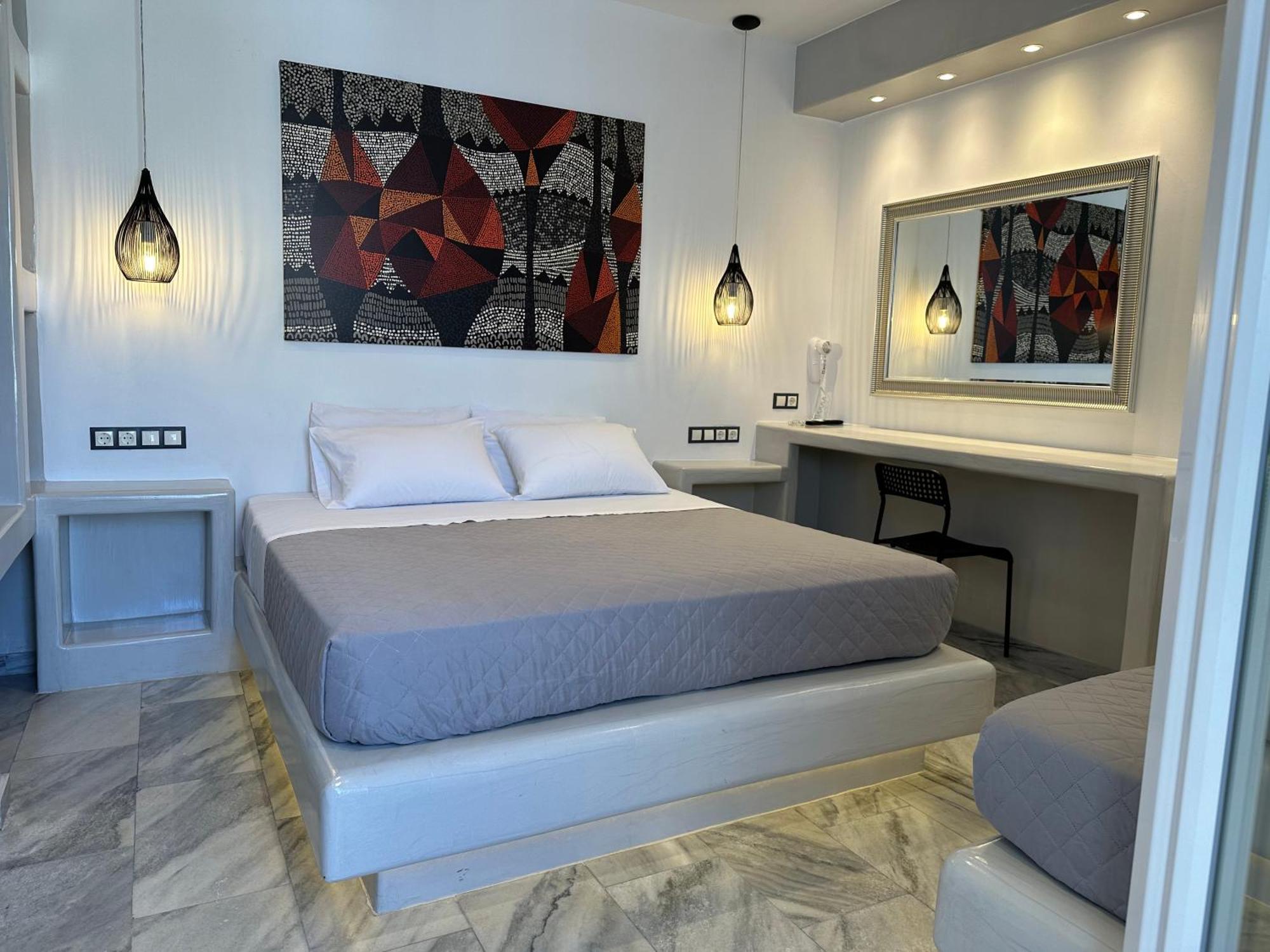 Aphrodite Hotel & Apartments Chora de Ios Exterior foto