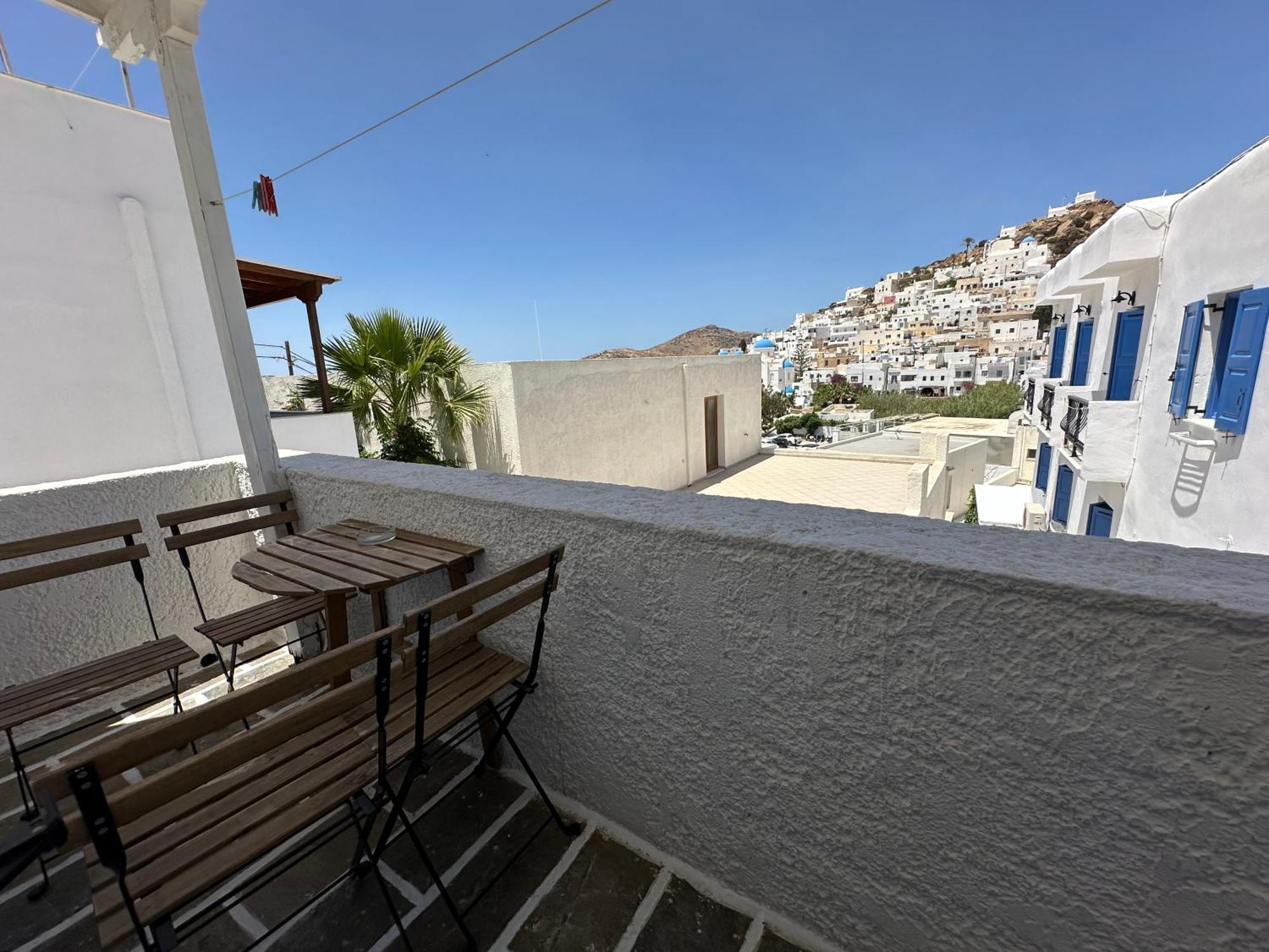 Aphrodite Hotel & Apartments Chora de Ios Exterior foto