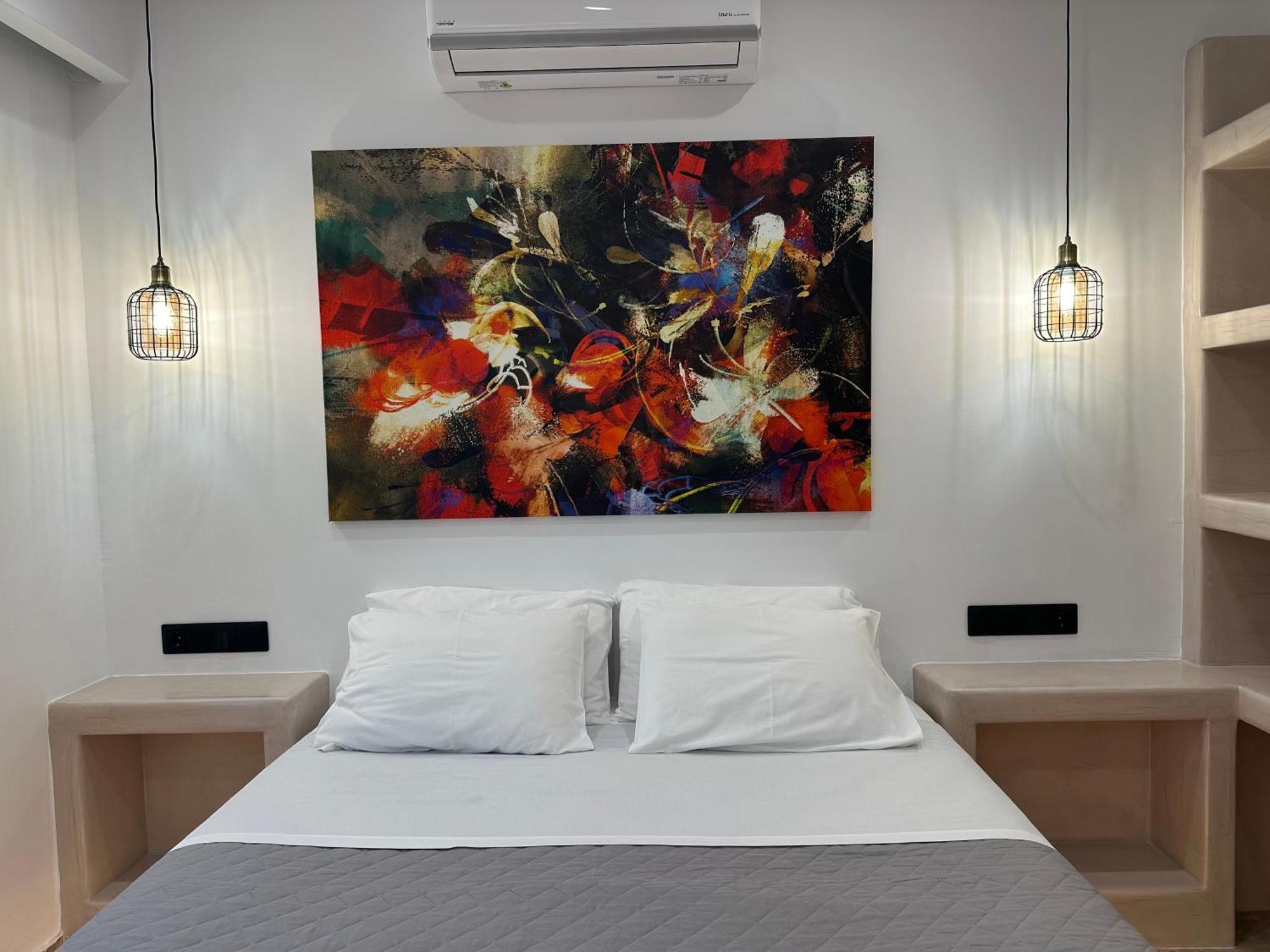 Aphrodite Hotel & Apartments Chora de Ios Exterior foto